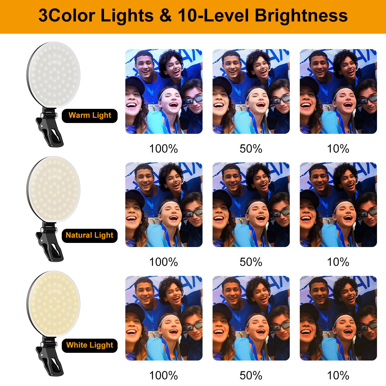Mobile Phone Fill-in Light Shooting Portable