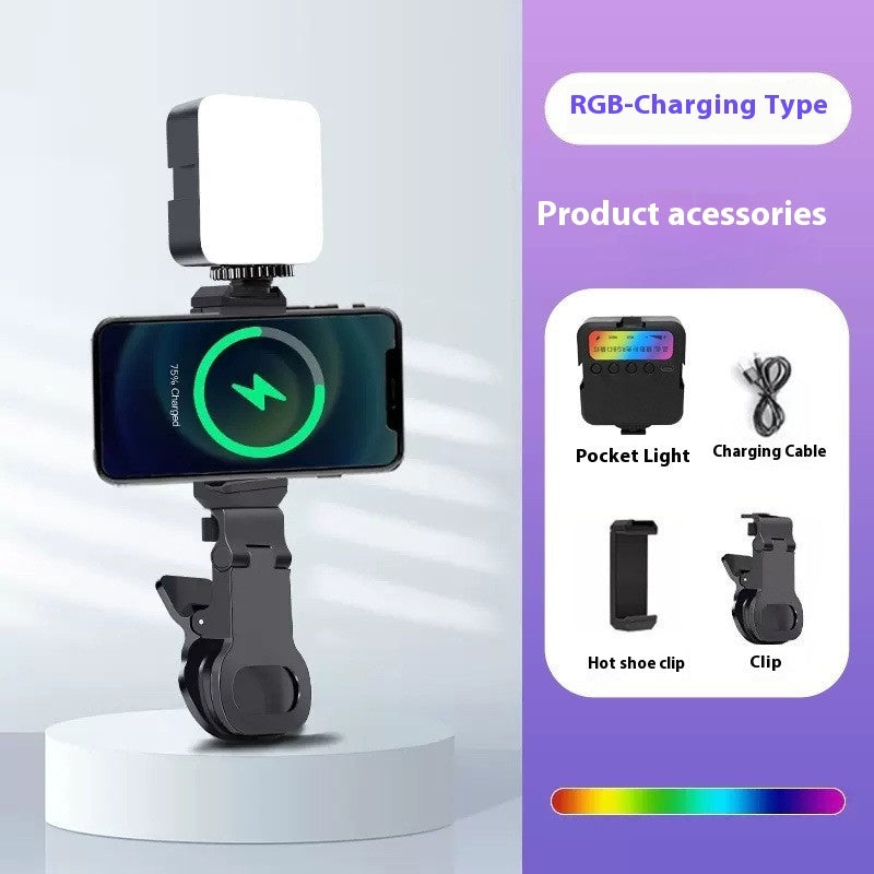 Live Camera Portable Mini Mobile Phone Fill-in Light