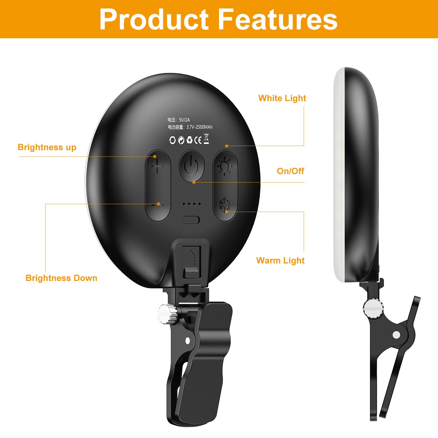 Mobile Phone Fill-in Light Shooting Portable